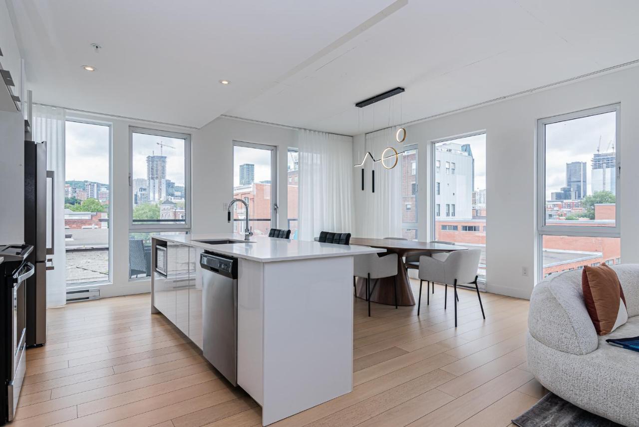 Le Se7T Penthouses Монреал Екстериор снимка