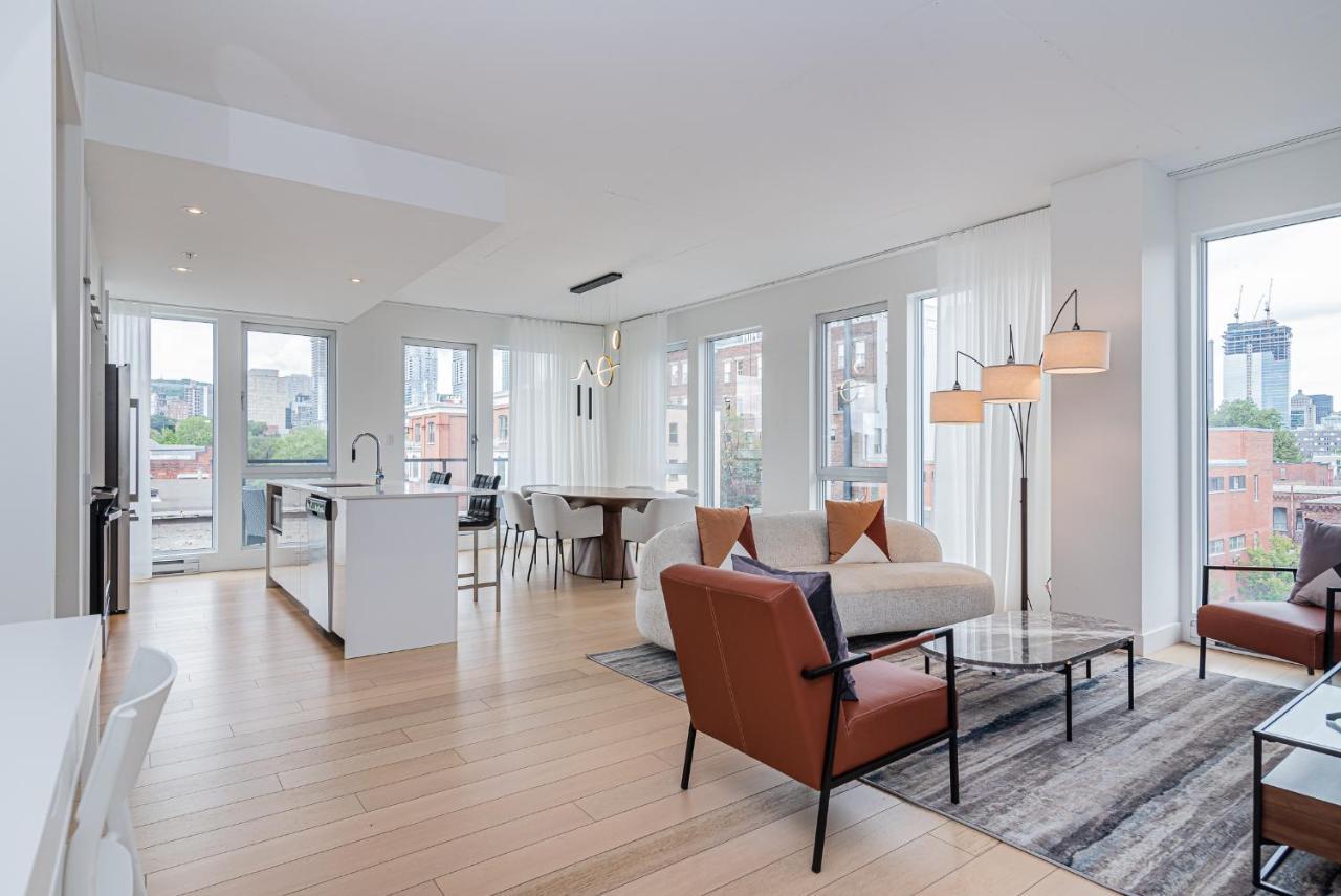 Le Se7T Penthouses Монреал Екстериор снимка