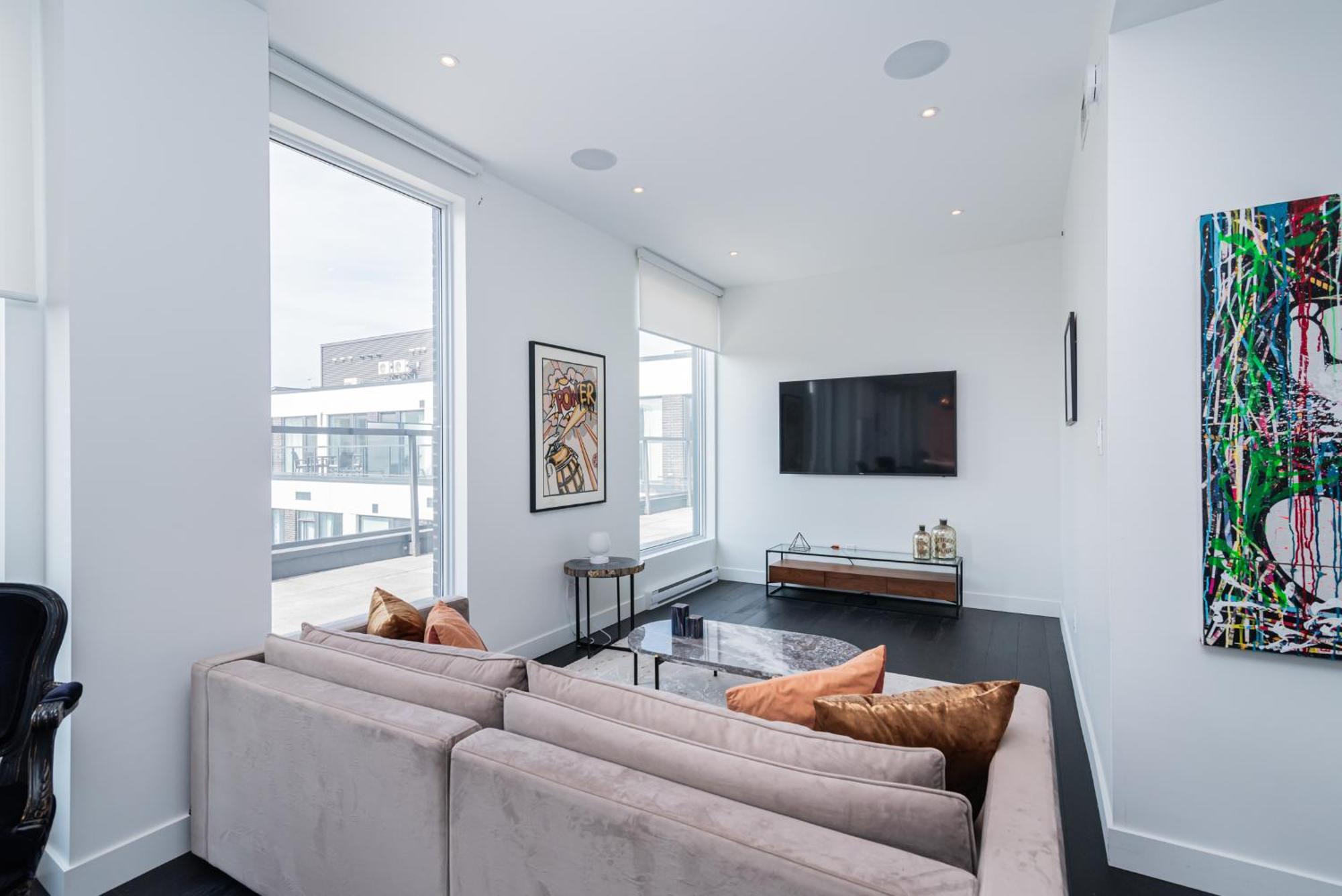 Le Se7T Penthouses Монреал Екстериор снимка