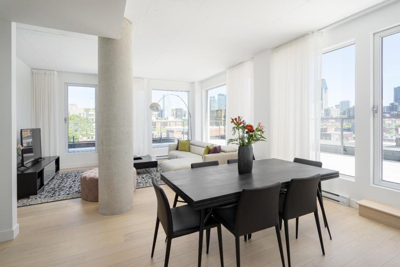 Le Se7T Penthouses Монреал Екстериор снимка